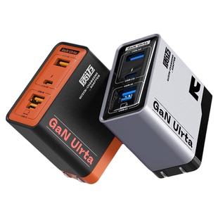 质迈M7充电器氮化镓全协议闪充45W适用苹果华为vivo小米OPPO一加手机多机型通用超级快充充电头多口套装