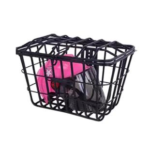 载重车筐前置大号电动车车篮结实电瓶车拉货自行车车篓单车头盔框