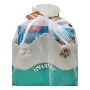 婴儿高端男女宝宝出生礼品玩具大礼盒新生的百天满月篮子高档礼物