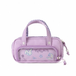 VANWALK幸运星 原创设计大容量手提收纳零钱包学生小众文具痛笔袋