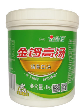 金锣高汤浓缩商用大骨乳白色