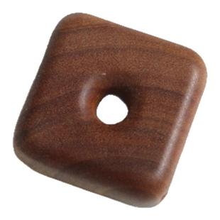 老山檀香方形四方平安扣手工diy饰品配件手链小饰品手串项链