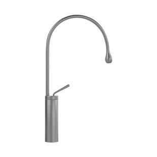 美学水滴全铜水龙头台上洗脸面盆冷热天鹅岛台水龙头旋转抽拉加高