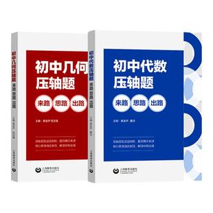 初中代数几何压轴题来路思路出路 初中数学七八九年级同步训练题库高效专项训练解题技巧有理数 初一初二初三中考压轴题