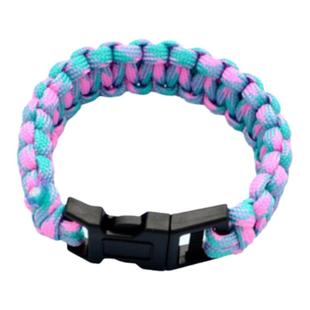 7芯伞绳手工编制求生手链救生彩色手环D快速插扣骑行登山活动礼品