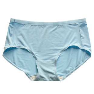 人手多条款 软弹女士莫代尔内裤 纯色包臀三角内衣 真丝内裆 薄款