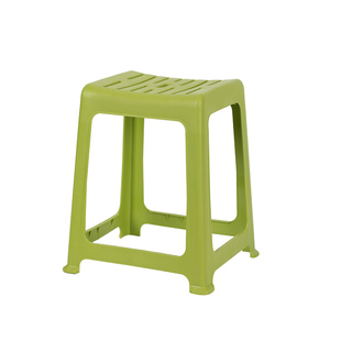 茶花凳子家用塑料小板凳可叠放加厚高凳子备用结实品牌胶凳子特厚