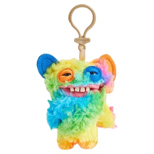 英国正版fuggler萌牙怪兽牙齿怪牙宝玩偶公仔挂件钥匙扣毛绒潮玩