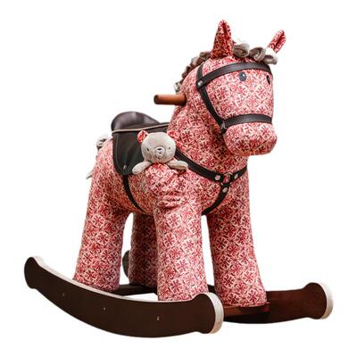 英国儿童实木摇摇马周岁送人礼物