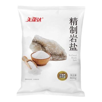 美康达未加碘精制岩盐400g
