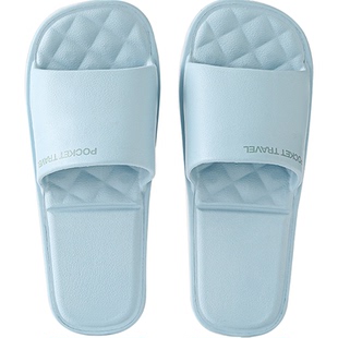 口袋旅行便携式拖鞋可折叠男女浴室防滑沙滩凉鞋酒店男款旅游外穿