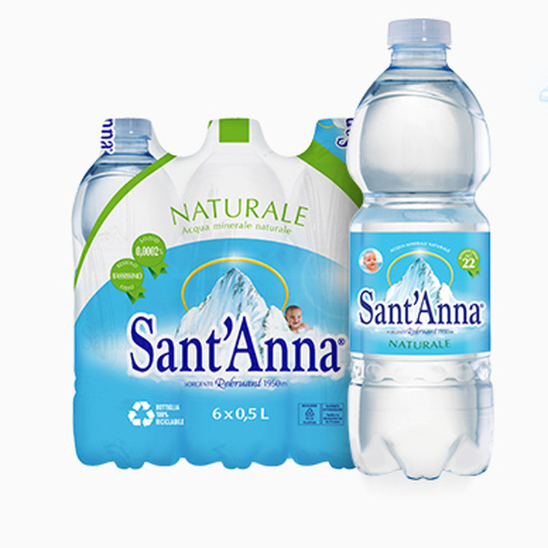 意大利进口500ml*24瓶高饮用天然矿泉水/饮用