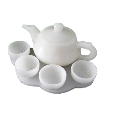 正品阿富汗玉石玩件茶具把把壶
