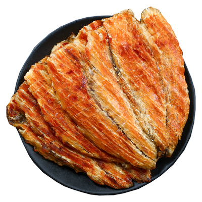 鳕鱼片烤鱼片安康零食即食鱼干