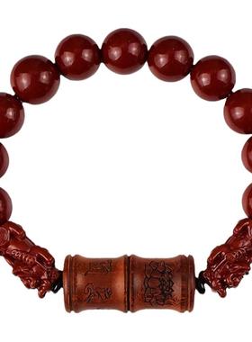 地藏经转运珠提升运气朱砂双貔貅