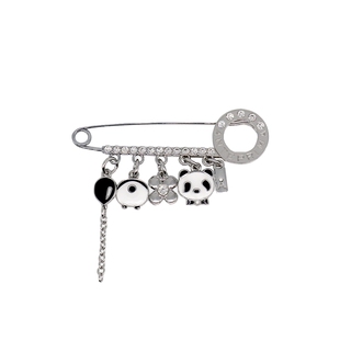 ANTEPRIMA/安蒂佩玛DISTINTIVO系列胸针挂件熊猫卡通别针包包装饰