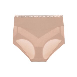 爱美丽夹心软支撑II代字母文胸配套内裤女高腰平角轻塑裤IM23BUF2