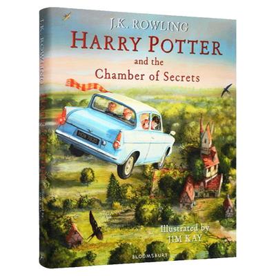 哈利波特精装彩绘版5册英文原版