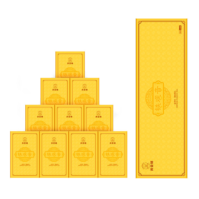 黄金猪茶叶铁观音独立泡装
