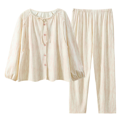 冬天月子服十月份产后孕妇睡衣孕期专用小个子秋冬纯棉哺乳家居服