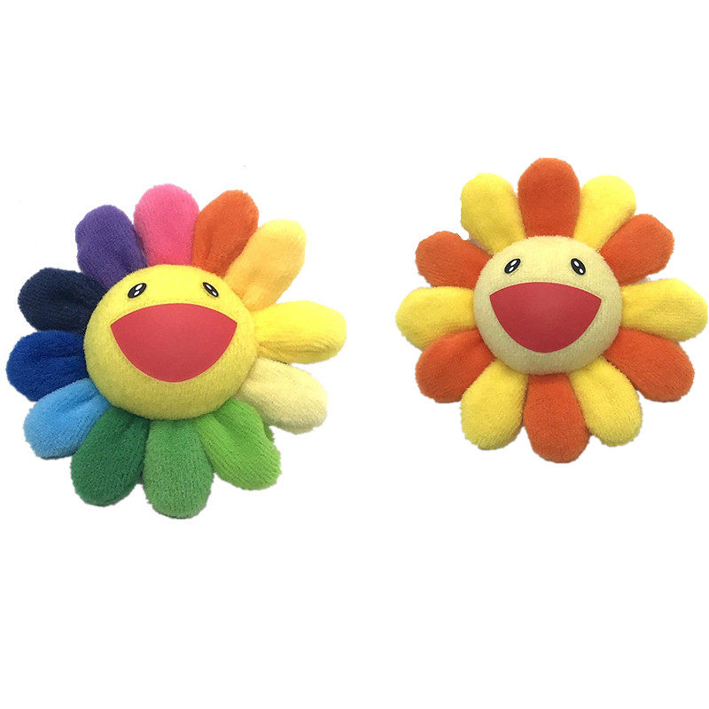 日本正品 村上隆太阳花 华晨宇王一博七彩小花胸针挂件挂饰
