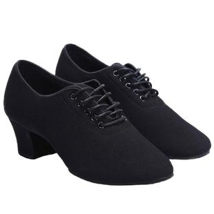 英皇舞霸牛津布教师鞋拉丁舞鞋男女成人软底广场舞水兵专业舞蹈鞋