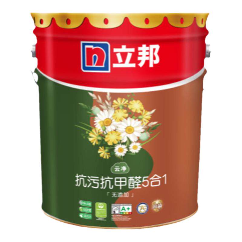 立邦抗污抗甲醛乳胶漆硅藻净醛