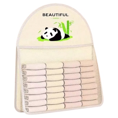 熊猫分格挂袋内衣内裤收纳神器