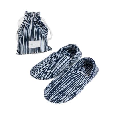 EUXTERPA欧特帕酒店飞机出差旅行可折叠全包拖鞋轻便携棉拖鞋男女