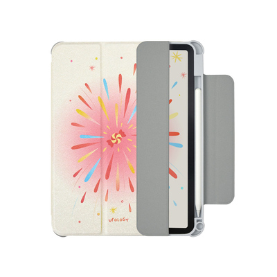 Ufology原创适用ipadpro2021保护壳2020平板mini6保护套air4/5磁吸7/8/9/10代笔槽11寸苹果air3全包磁吸创意