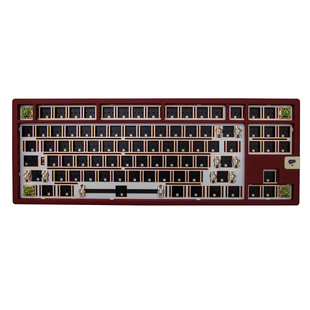 SCC80机械键盘客制化套件三模快拆2.4g蓝牙无线铝坨坨铝合金