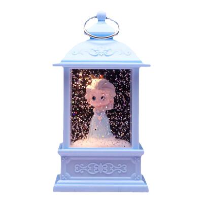 少女心白雪艾莎公主水晶灯音乐盒