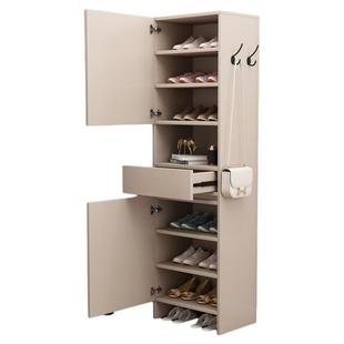 实木进门鞋柜家用门口柜子小尺寸门外超窄迷你定制入户单门玄关柜