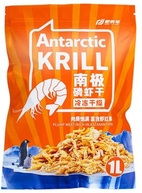 冻干南极磷虾干银龙鱼饲料乌龟