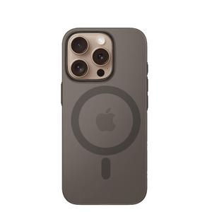 适用苹果16promax磁吸手机壳iphone16pro全包超薄透明磨砂15pm新款magsafe防摔15pro手机套14高级感硬13男12p