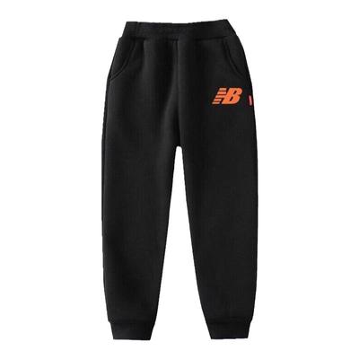 男童加绒裤子一体绒运动裤