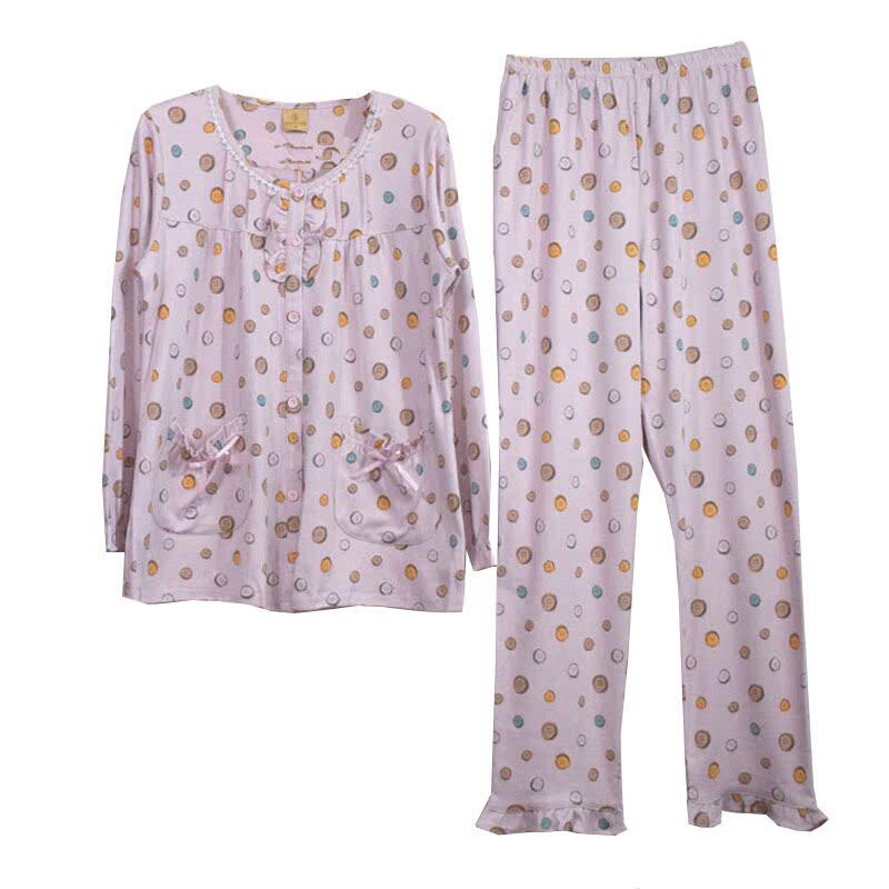 休闲全棉家居服芬腾中老年