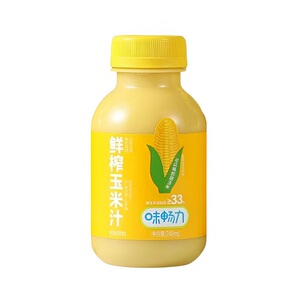 味畅力245ml*24瓶鲜榨玉米汁