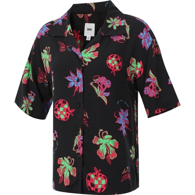 优购VANS范斯女子RESORT SHIRT短袖运动衬衫VN000GSYCRU