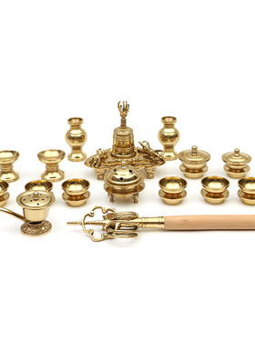 室内密宗日本香炉黄铜供奉佛具