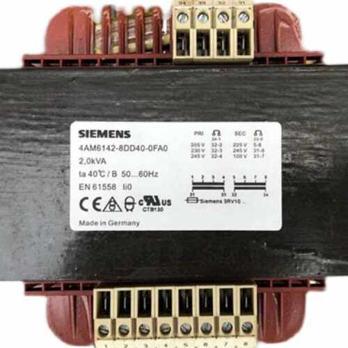 议价4AM5941-8AC40-0C西门子变压器4AM59418AC400C原装德国制造
