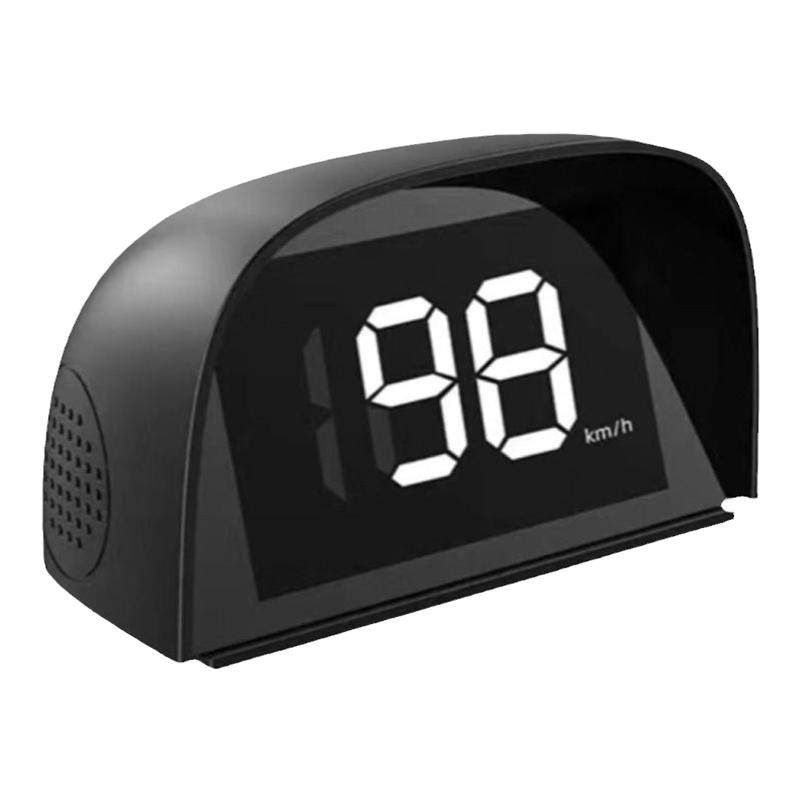 新款HUD抬头显示器电子狗测速雷达汽车载云互联手机全频段预警仪