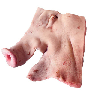 新鲜冷冻带鼻子猪脸皮5斤-20斤整箱商用无骨猪头皮肉卤菜生鲜食材