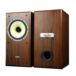 PAIYON派扬8寸全频喇叭音箱 胆机hifi书架音箱 发烧高保真人声毒