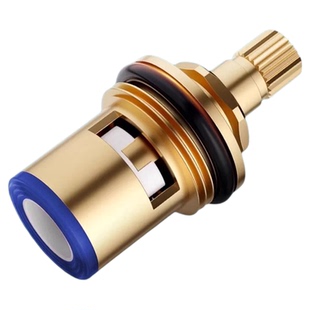 全铜水龙头通用阀芯快开水龙头阀门阀芯扳手三角阀单冷陶瓷配件