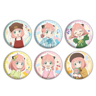 间谍过家家阿尼亚时装秀吧唧徽章动漫周边马口铁挂件谷子胸章定制