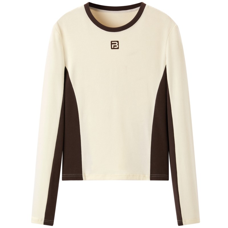 太平鸟女装冬季沃克圆领针织衫AGCPD4388