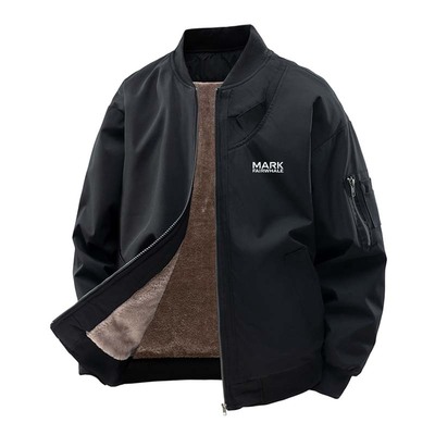 马克华菲棒球服夹克男士