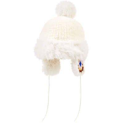 兰诺民族风针织毛线帽女冬