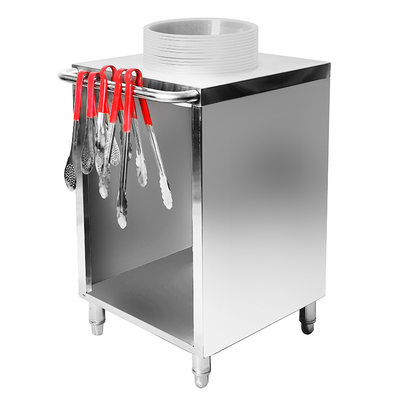 选菜展示台亚克力不锈钢架子